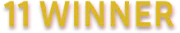 11 WINNER logo